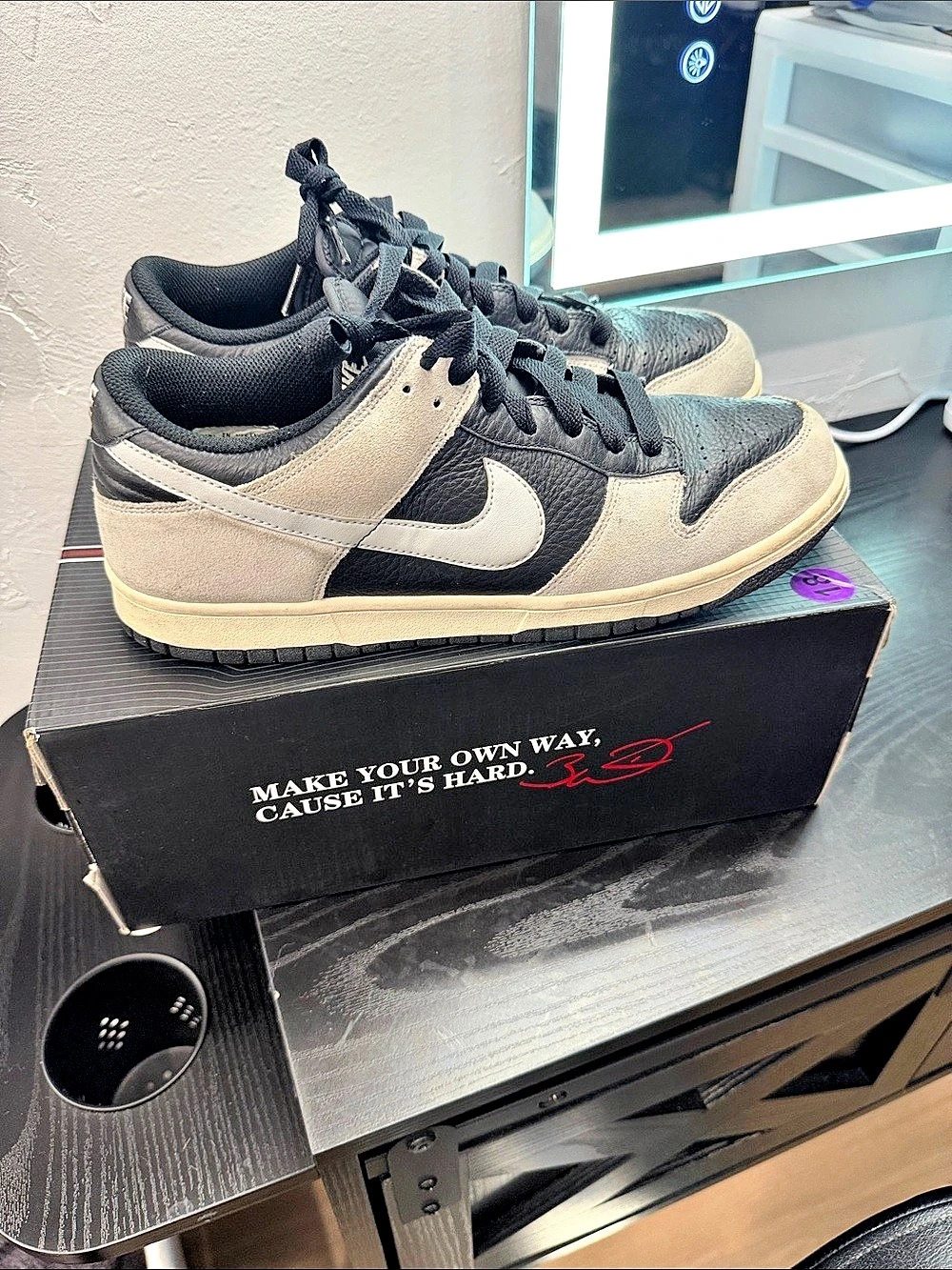 Nike Dunk Low Retro SE Sneakers Black & White US 11